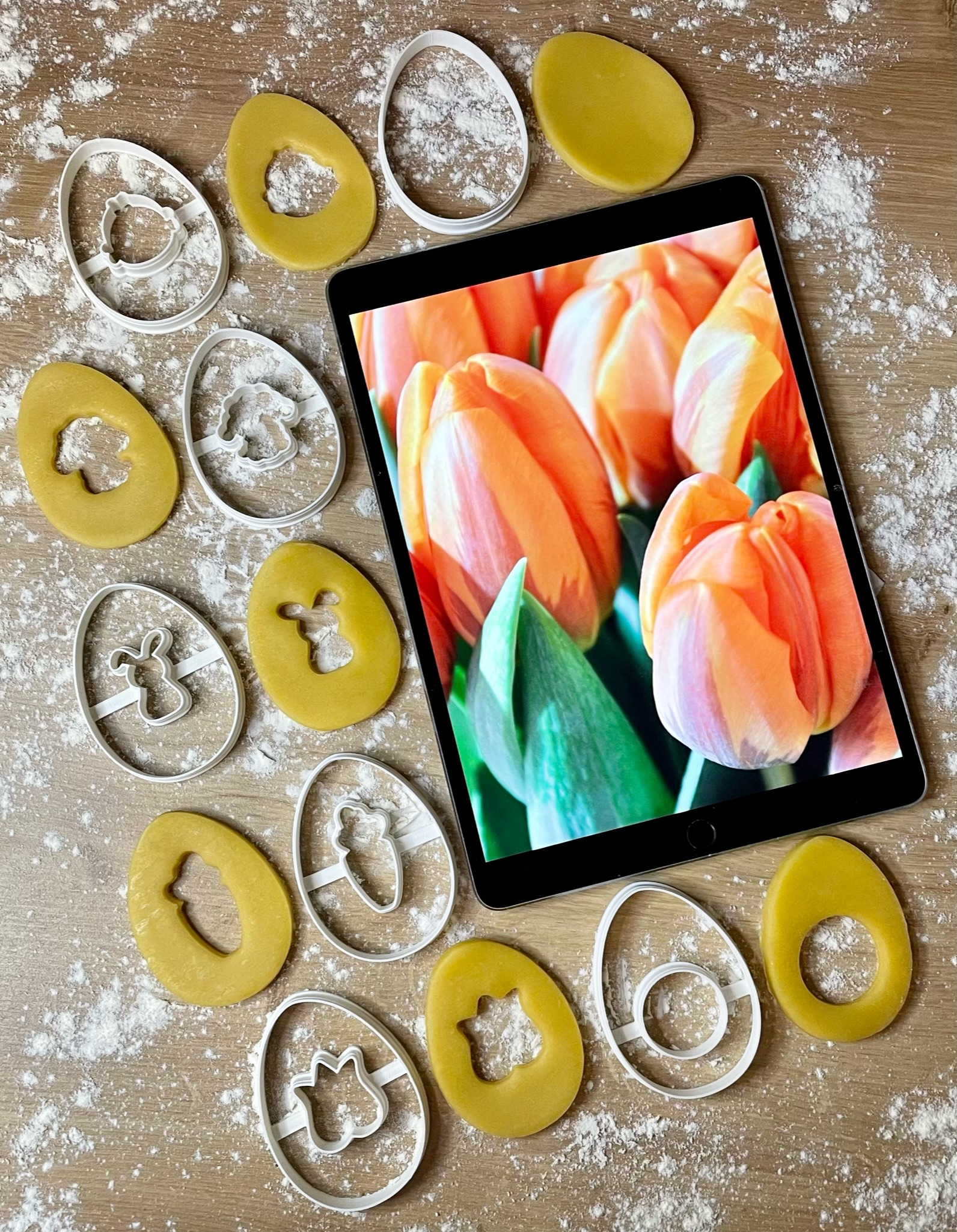 7 db-os húsvéti linzerkiszúró szett